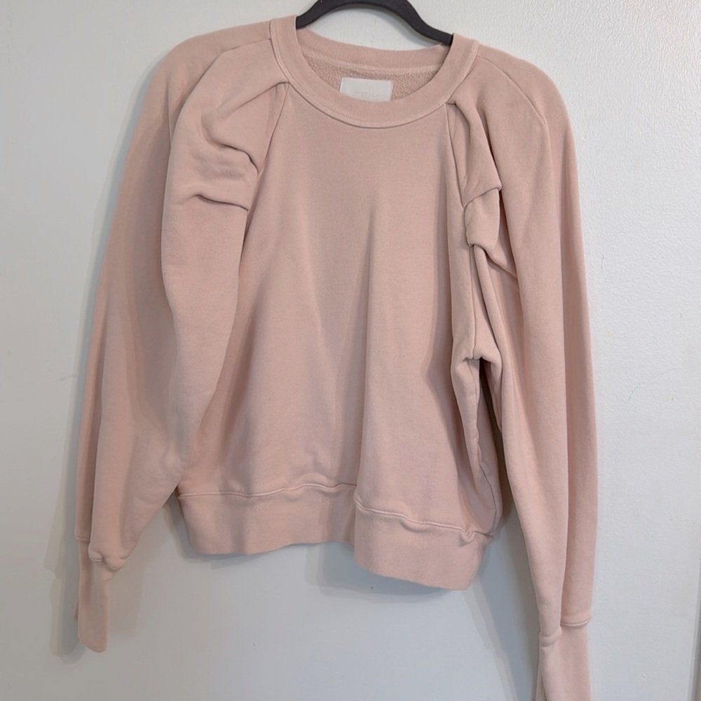 Citizens of Humanity pale pink sweatshirt size S